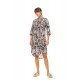 B610 - Type - BEACHWEAR BLACK LEOPARD- (B610) B610 - Type - BEACHWEAR BLACK LEOPARD- (B610)