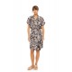 B611 - Type - BEACHWEAR BLACK LEOPARD- (B611) B611 - Type - BEACHWEAR BLACK LEOPARD- (B611)