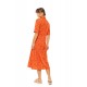 B622 - Type - BEACHWEAR LONG SORBET ORANGE- (B622) B622 - Type - BEACHWEAR LONG SORBET ORANGE- (B622)
