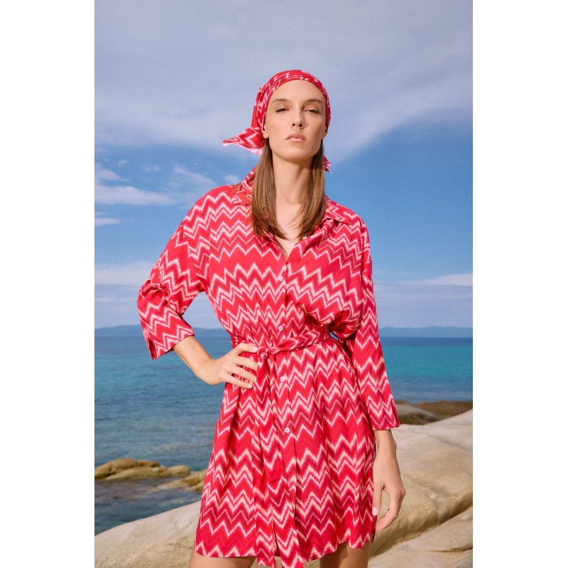 B630 - Type - BEACHWEAR RASBERRY RAINBOW- (B630)