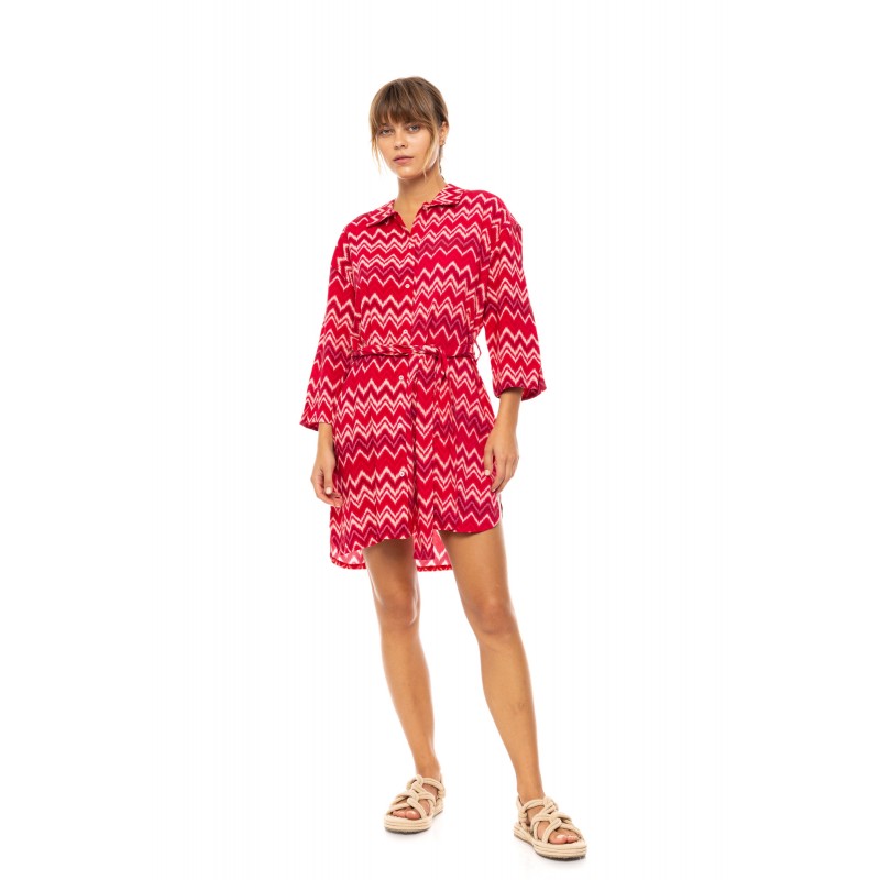 B630 - Type - BEACHWEAR RASBERRY RAINBOW- (B630)