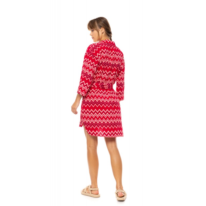 B630 - Type - BEACHWEAR RASBERRY RAINBOW- (B630)