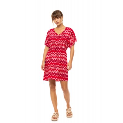 B632 - Type - BEACHWEAR RASBERRY RAINBOW- (B632) B632 - Type - BEACHWEAR RASBERRY RAINBOW- (B632)