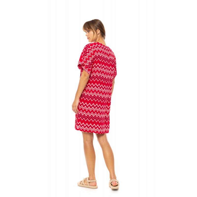 B632 - Type - BEACHWEAR RASBERRY RAINBOW- (B632)