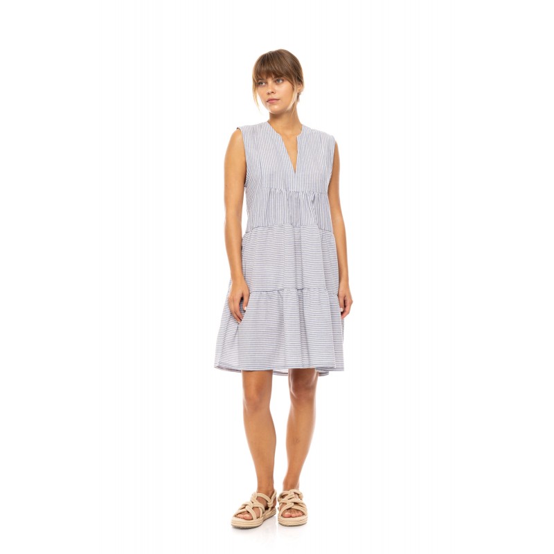 B642 - Type - BEACHWEAR DENIM STRIPE- (B642)