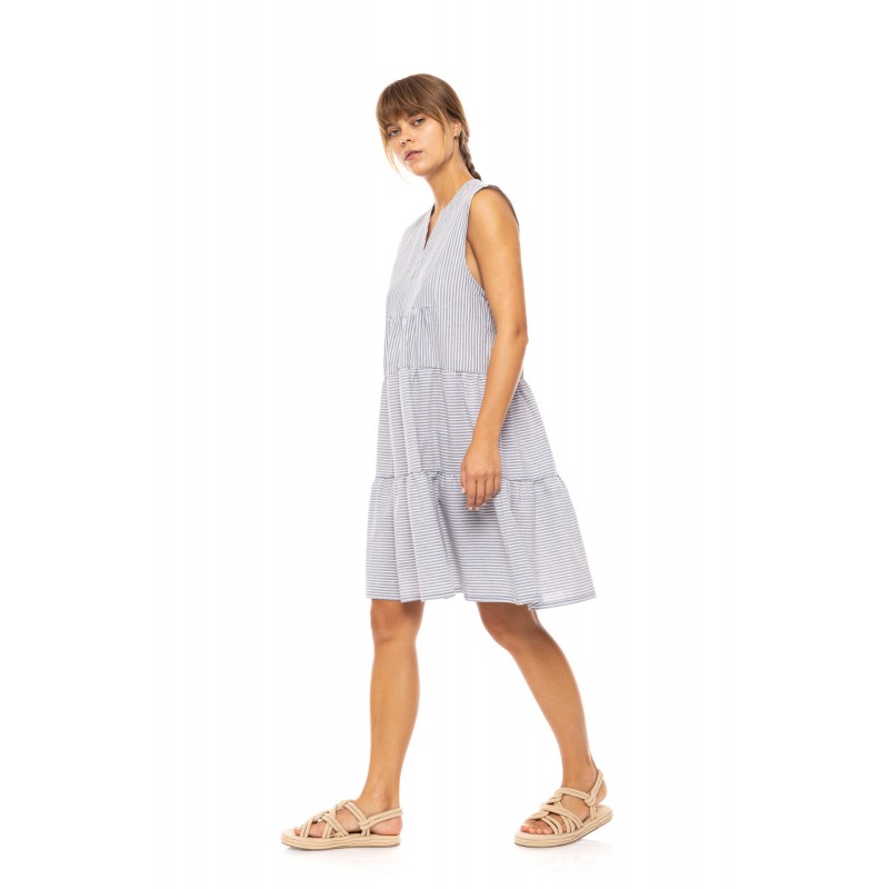 B642 - Type - BEACHWEAR DENIM STRIPE- (B642)