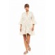B645 - Off White - BEACHWEAR MOON EMBRODERY- (B645) B645 - Off White - BEACHWEAR MOON EMBRODERY- (B645)