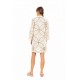 B646 - Off White - BEACHWEAR MOON EMBRODERY- (B646) B646 - Off White - BEACHWEAR MOON EMBRODERY- (B646)