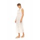 B647 - Off White - BEACHWEAR MOON EMBRODERY- (B647)