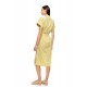 B671 - Lime Yellow - BEACHWEAR TROPICAL STRIPE- (B671) B671 - Lime Yellow - BEACHWEAR TROPICAL STRIPE- (B671)