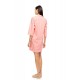 B674 - Peach Pink - BEACHWEAR TROPICAL STRIPE- (B674) B674 - Peach Pink - BEACHWEAR TROPICAL STRIPE- (B674)