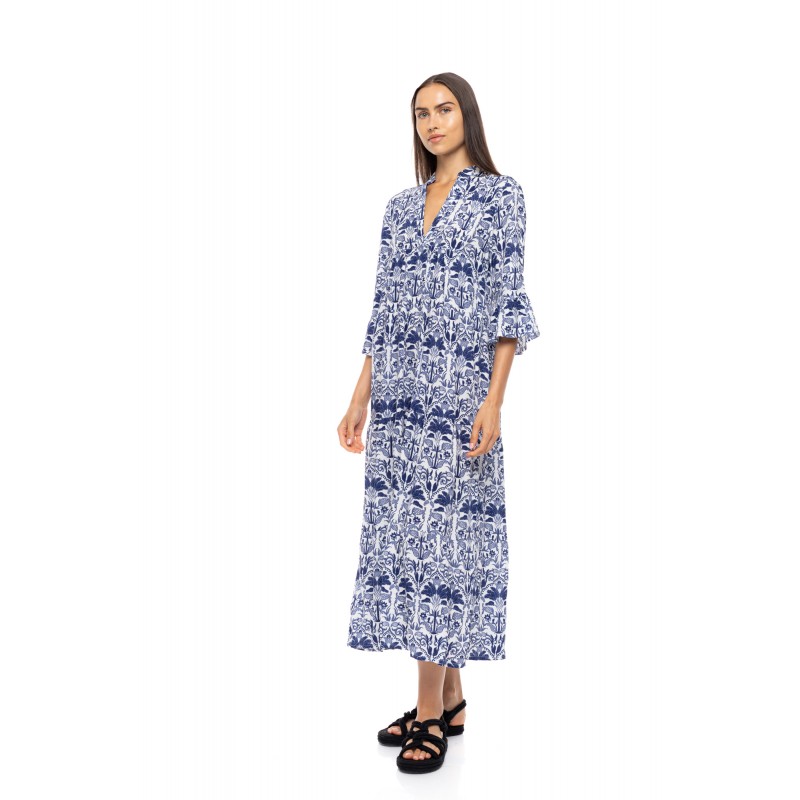 B691 - Type - BEACHWEAR BLUE TROPICAL- (B691) B691 - Type - BEACHWEAR BLUE TROPICAL- (B691)