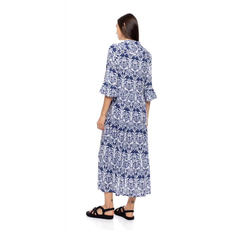 B691 - Type - BEACHWEAR BLUE TROPICAL- (B691) B691 - Type - BEACHWEAR BLUE TROPICAL- (B691)