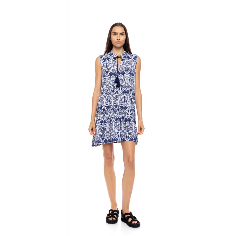 B692 - Type - BEACHWEAR BLUE TROPICAL- (B692)