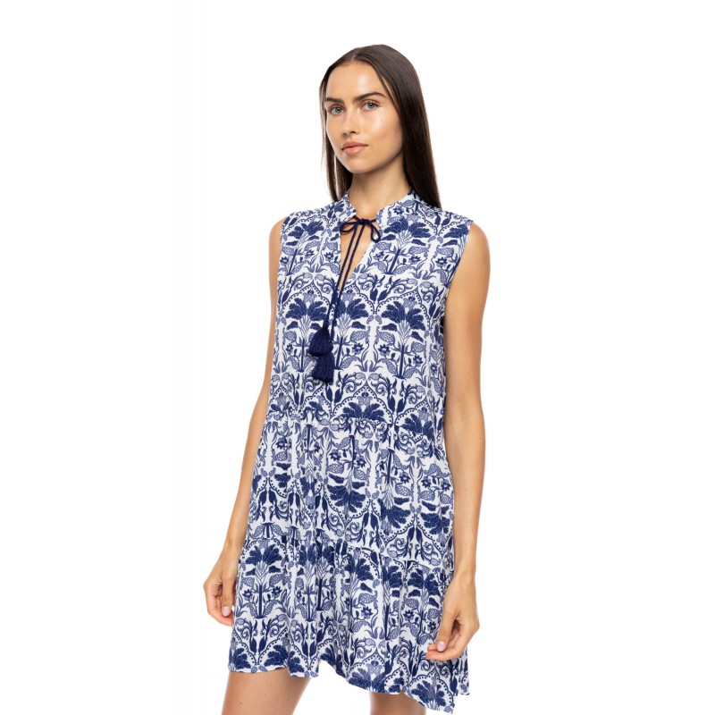 B692 - Type - BEACHWEAR BLUE TROPICAL- (B692)
