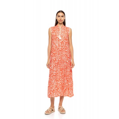 B717 - Type - BEACHWEAR CORAL FLOWER- (B717) B717 - Type - BEACHWEAR CORAL FLOWER- (B717)