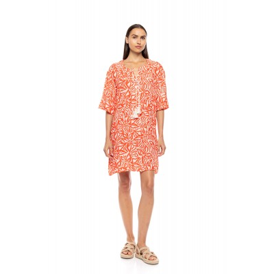 B720 - Type - BEACHWEAR CORAL FLOWER- (B720) B720 - Type - BEACHWEAR CORAL FLOWER- (B720)