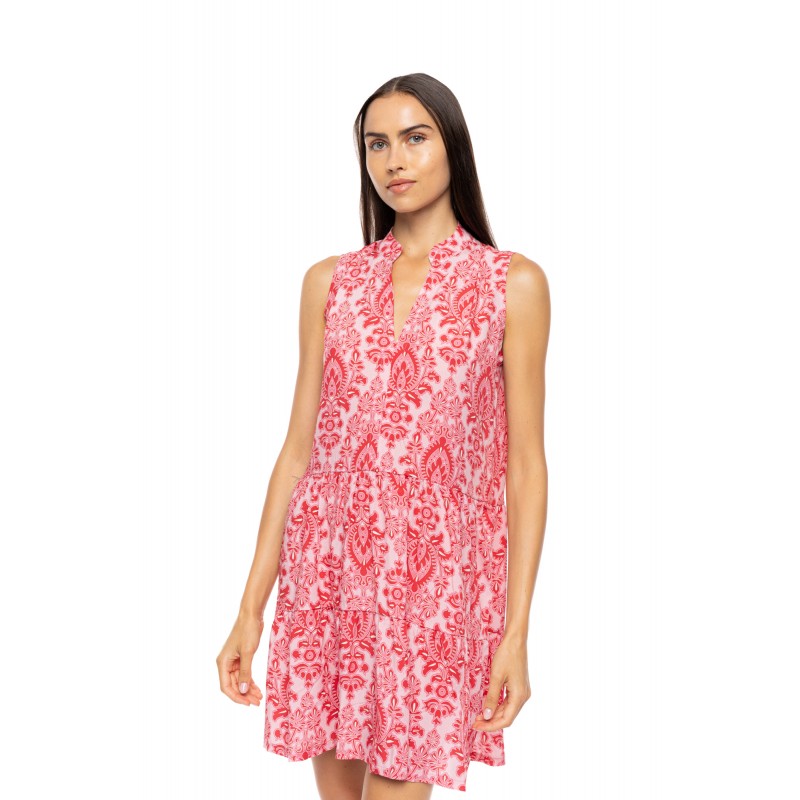 B726 - Type - BEACHWEAR RED PAISLEY- (B726) B726 - Type - BEACHWEAR RED PAISLEY- (B726)