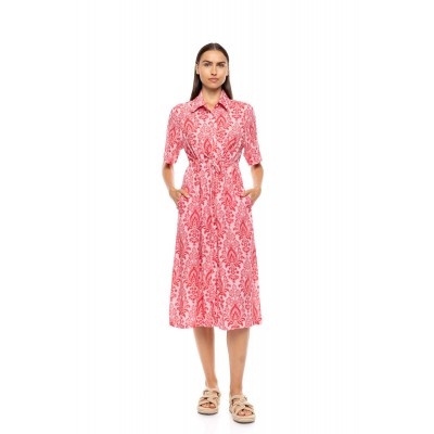 B728 - Type - BEACHWEAR RED PAISLEY- (B728) B728 - Type - BEACHWEAR RED PAISLEY- (B728)