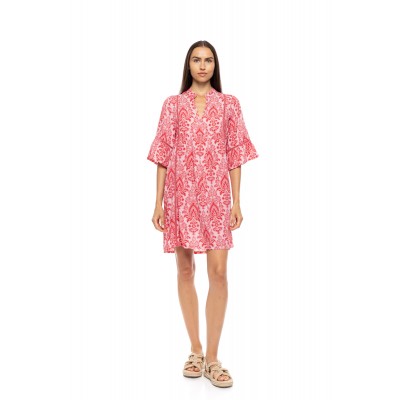 B730 - Type - BEACHWEAR RED PAISLEY- (B730) B730 - Type - BEACHWEAR RED PAISLEY- (B730)