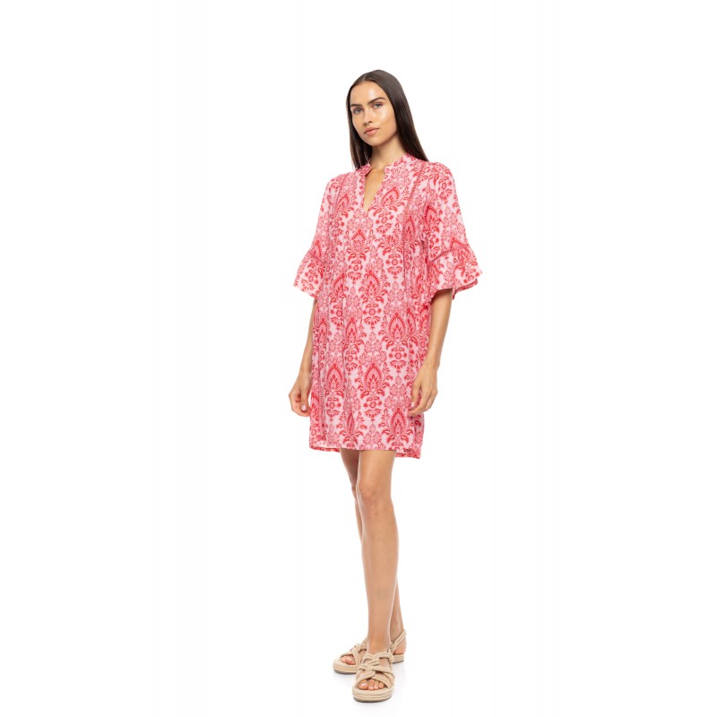 B730 - Type - BEACHWEAR RED PAISLEY- (B730)