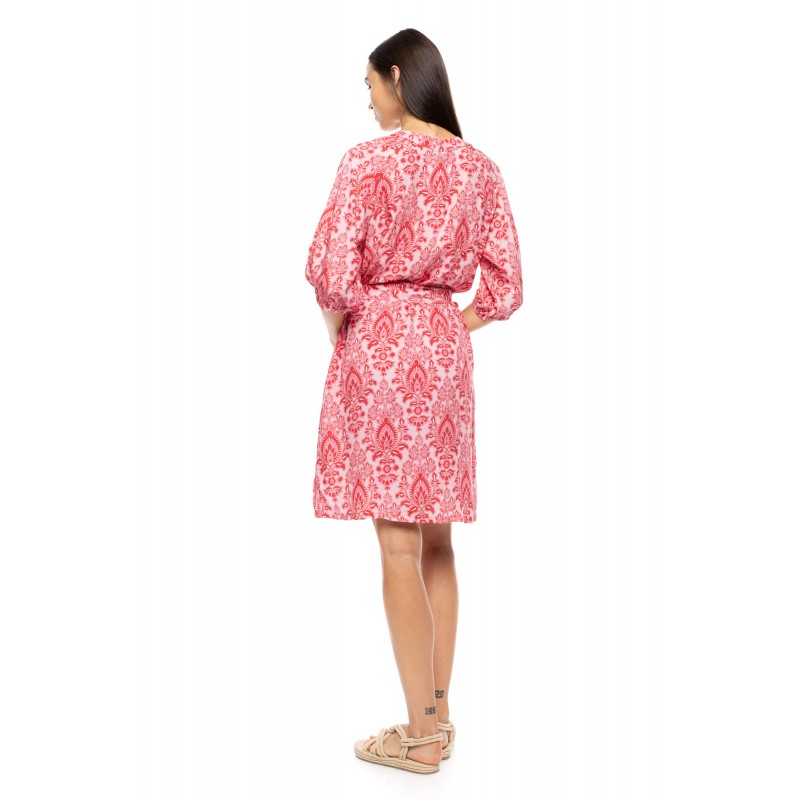B731 - Type - BEACHWEAR RED PAISLEY- (B731)