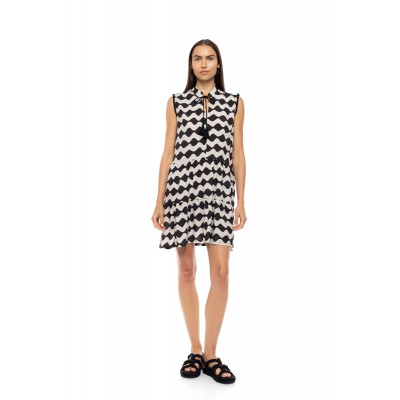 B758 - Type - BEACHWEAR OFF WHITE WAVE- (B758)