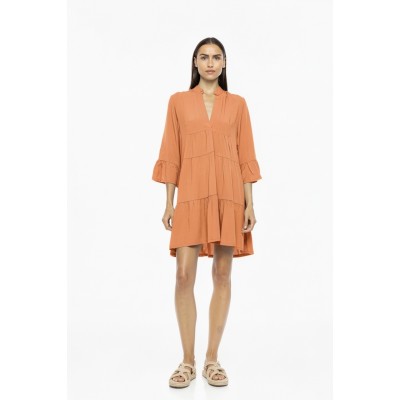 BN-284 - Orange - BEACHWEAR SOLID- (BN-284) BN-284 - Orange - BEACHWEAR SOLID- (BN-284)