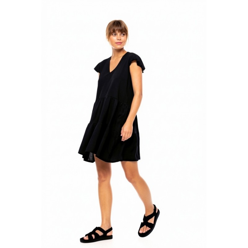 BN-286 - Black - BEACHWEAR SOLID- (BN-286) BN-286 - Black - BEACHWEAR SOLID- (BN-286)