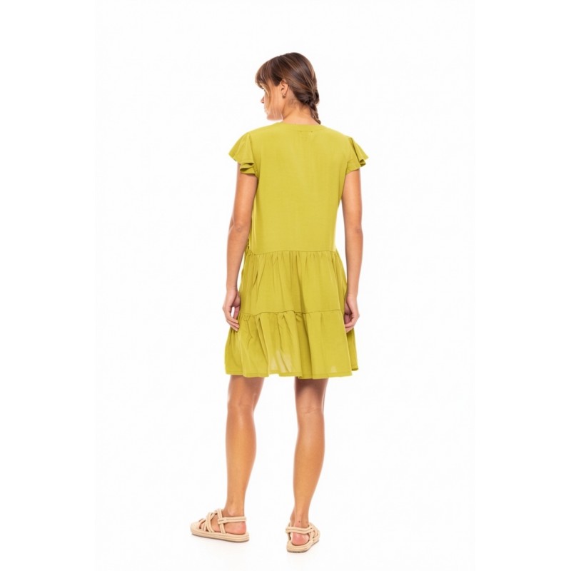 BN-286 - Yellow - BEACHWEAR SOLID- (BN-286) BN-286 - Yellow - BEACHWEAR SOLID- (BN-286)