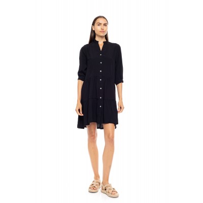 BN-287 - Black - BEACHWEAR SOLID- (BN-287) BN-287 - Black - BEACHWEAR SOLID- (BN-287)