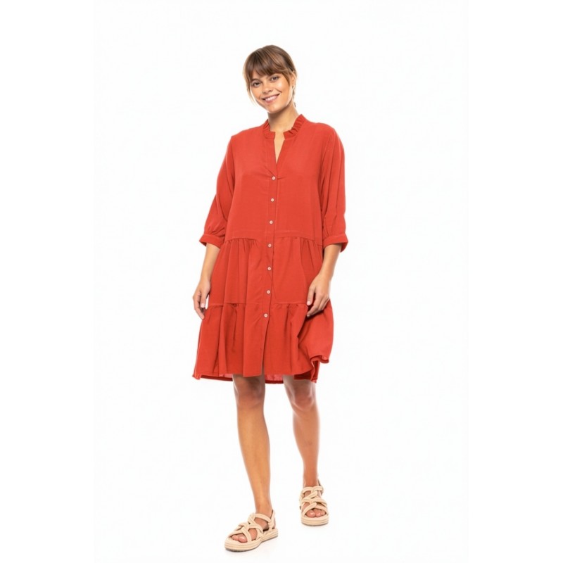 BN-287 - Red - BEACHWEAR SOLID- (BN-287) BN-287 - Red - BEACHWEAR SOLID- (BN-287)