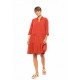BN-287 - Red - BEACHWEAR SOLID- (BN-287) BN-287 - Red - BEACHWEAR SOLID- (BN-287)