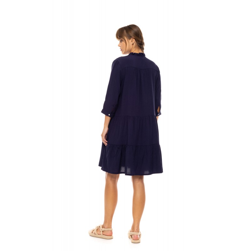 BN-287 - Yacht Blue - BEACHWEAR SOLID- (BN-287) BN-287 - Yacht Blue - BEACHWEAR SOLID- (BN-287)