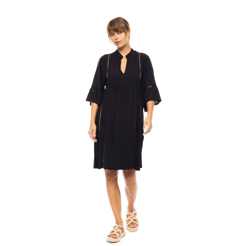 BN-288 - Black - BEACHWEAR SOLID- (BN-288) BN-288 - Black - BEACHWEAR SOLID- (BN-288)