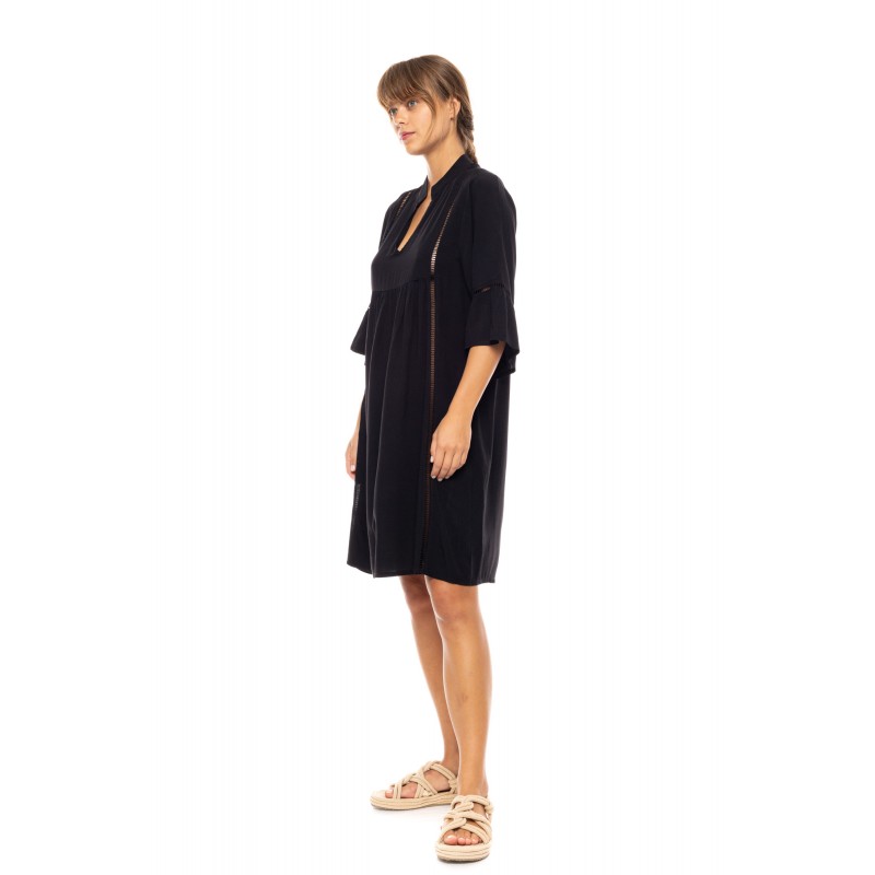 BN-288 - Black - BEACHWEAR SOLID- (BN-288) BN-288 - Black - BEACHWEAR SOLID- (BN-288)