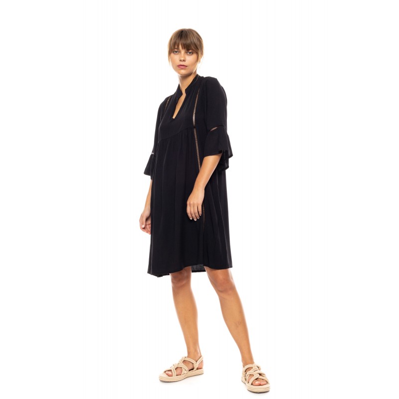 BN-288 - Black - BEACHWEAR SOLID- (BN-288) BN-288 - Black - BEACHWEAR SOLID- (BN-288)