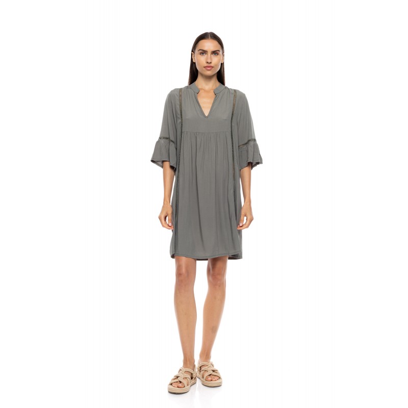 BN-288 - Oil Green - BEACHWEAR SOLID- (BN-288) BN-288 - Oil Green - BEACHWEAR SOLID- (BN-288)