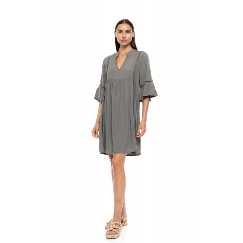 BN-288 - Oil Green - BEACHWEAR SOLID- (BN-288) BN-288 - Oil Green - BEACHWEAR SOLID- (BN-288)