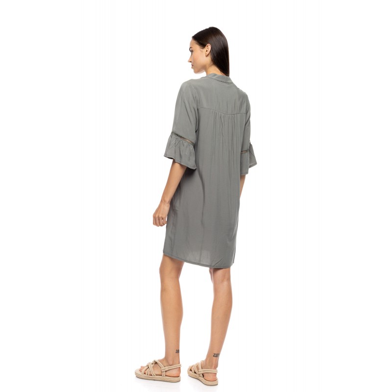 BN-288 - Oil Green - BEACHWEAR SOLID- (BN-288) BN-288 - Oil Green - BEACHWEAR SOLID- (BN-288)