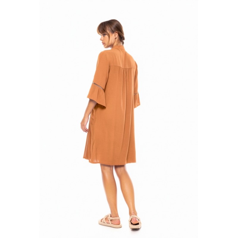 BN-288 - Orange - BEACHWEAR SOLID- (BN-288) BN-288 - Orange - BEACHWEAR SOLID- (BN-288)