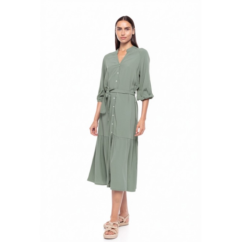 BN-290 - Oil Green - BEACHWEAR SOLID LONG- (BN-290) BN-290 - Oil Green - BEACHWEAR SOLID LONG- (BN-290)