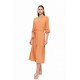 BN-290 - Orange - BEACHWEAR SOLID LONG- (BN-290) BN-290 - Orange - BEACHWEAR SOLID LONG- (BN-290)
