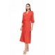BN-290 - Red - BEACHWEAR SOLID LONG- (BN-290) BN-290 - Red - BEACHWEAR SOLID LONG- (BN-290)