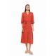 BN-290 - Red - BEACHWEAR SOLID LONG- (BN-290) BN-290 - Red - BEACHWEAR SOLID LONG- (BN-290)