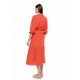 BN-290 - Red - BEACHWEAR SOLID LONG- (BN-290) BN-290 - Red - BEACHWEAR SOLID LONG- (BN-290)