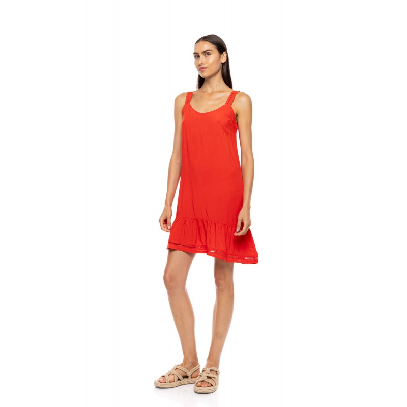 BN-291 - Red - BEACHWEAR SOLID- (BN-291) BN-291 - Red - BEACHWEAR SOLID- (BN-291)