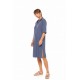 BN-293 - Cosmos Blue - BEACHWEAR SOLID- (BN-293)