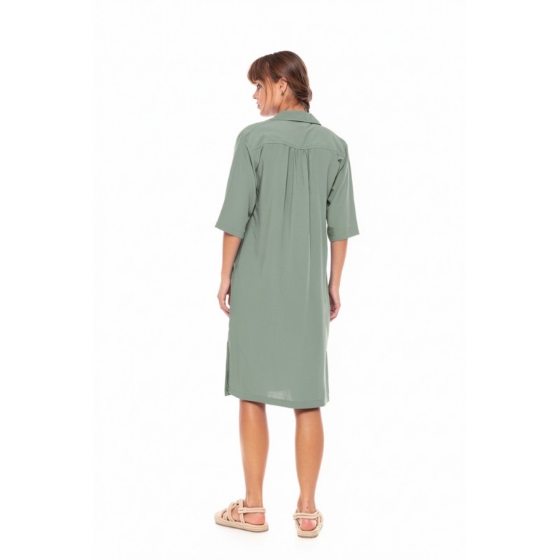 BN-293 - Oil Green - BEACHWEAR SOLID- (BN-293)
