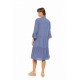 BN-294 - Cosmos Blue - BEACHWEAR MIDI SOLID- (BN-294)